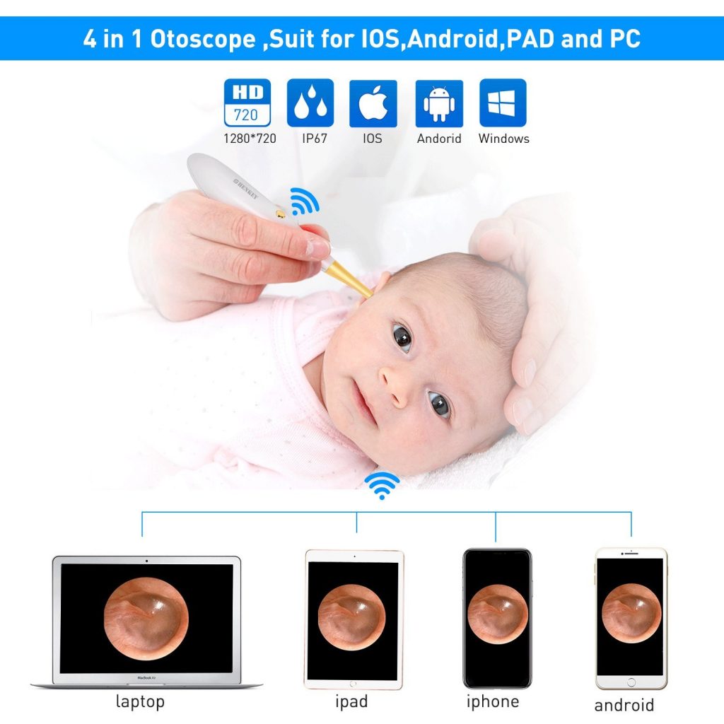 Otoscopio Wi-Fi SHENKEY 2 Shenkey Wifi iphone ipad android windows
